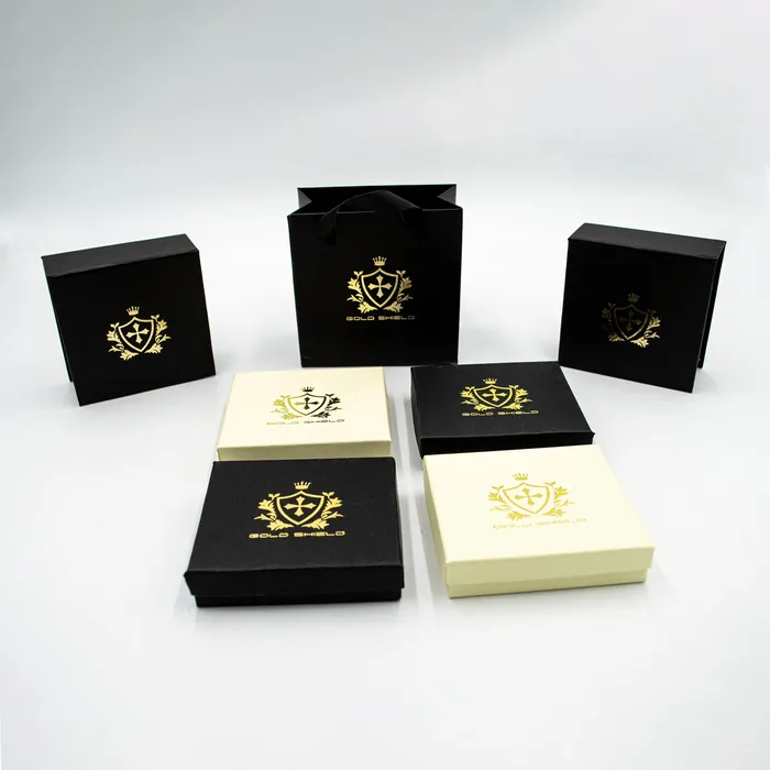 Cadenas de oro para hombre Oro 14k Torzal 2mm Gold Shield Necklaces