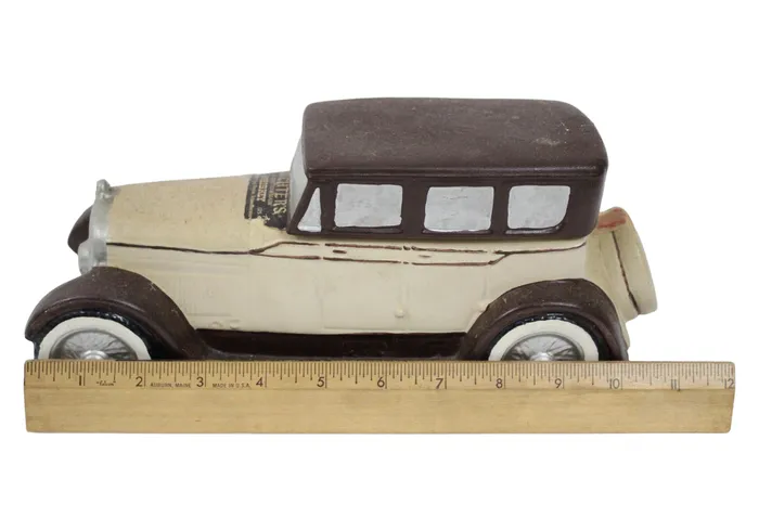 Jubilee Thrift Michards Packer Whiskey Car Decanter Earrings