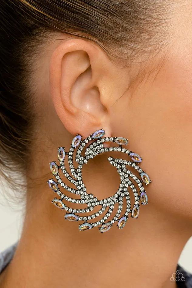 Paparazzi Accessories Earrings Firework Fanfare Multi