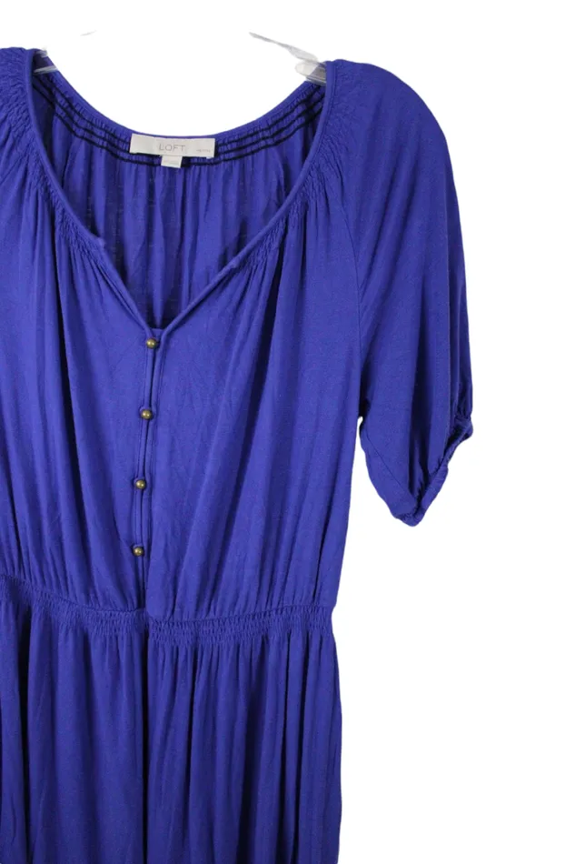 Rings Ann Taylor LOFT LOFT Royal Blue Dress 10 Petite