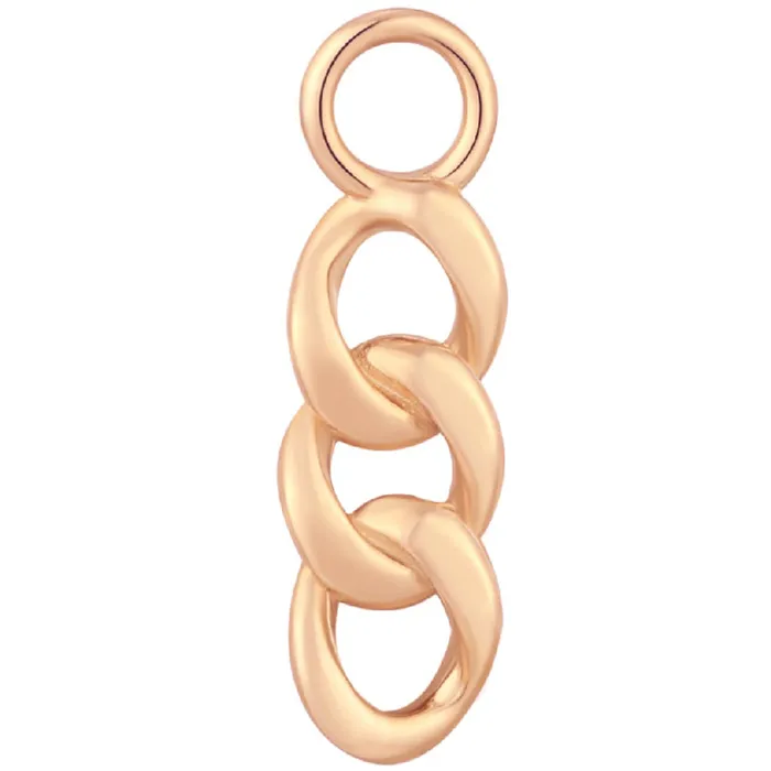 Goldlink Charm in Gold Buddha Jewelry Organics Earrings