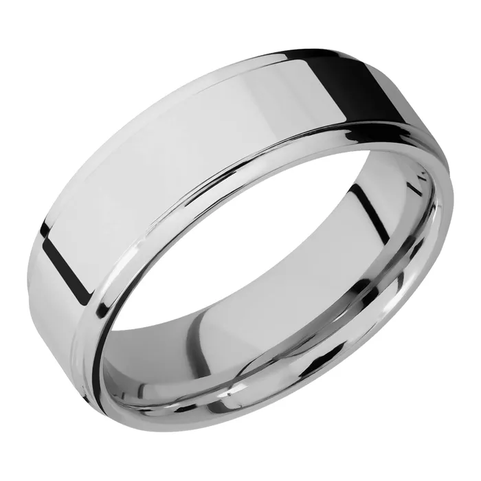 Rings Lashbrook Cobalt Chrome Band Rings Lashbrook Cobalt Chrome Band