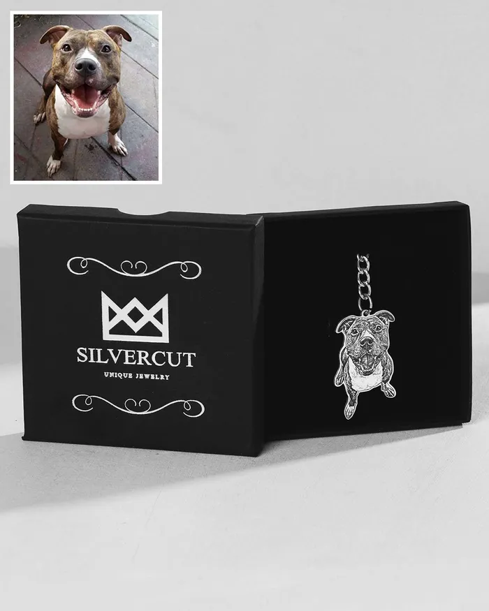 Silvercut Original Earrings LifeLike Keychain Silvercut Original Earrings LifeLike Keychain