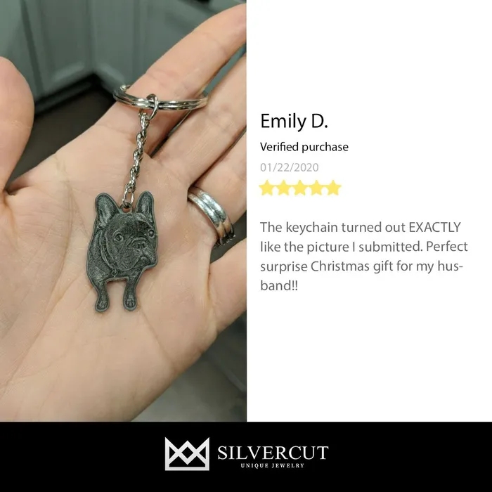Silvercut Original Earrings LifeLike Keychain Silvercut Original Earrings LifeLike Keychain