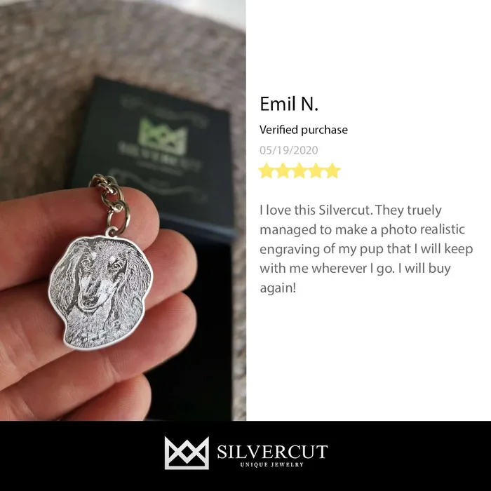 Silvercut Original Earrings LifeLike Keychain Silvercut Original Earrings LifeLike Keychain
