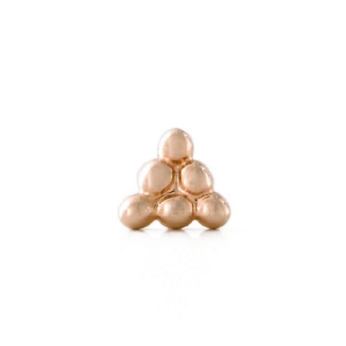 Earrings Body Vision 6 Bead Triangle