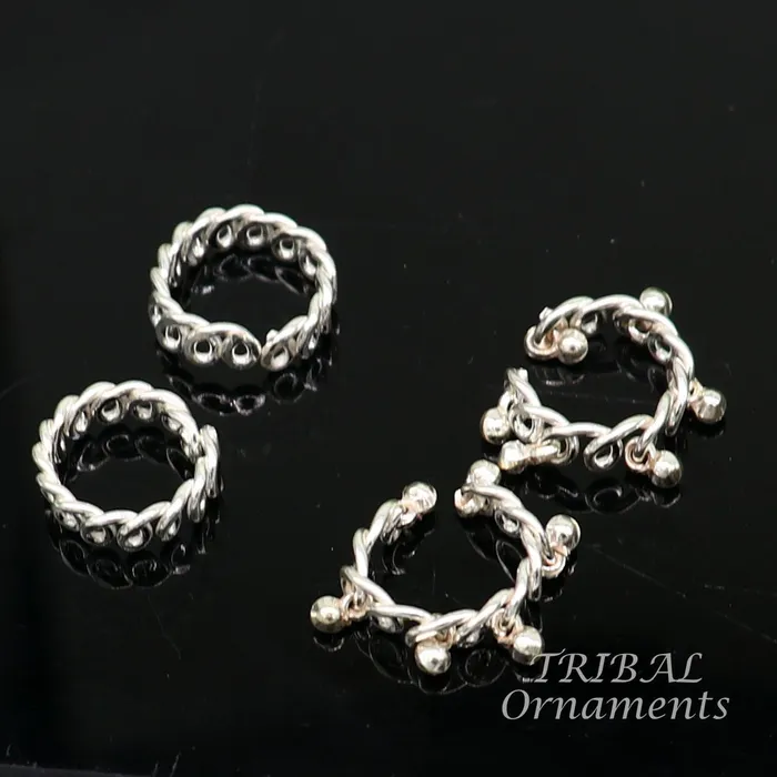 Earrings TRIBAL ORNAMENTS Baby Krishna Adjustable cuff kada and anklets pair small size Lord Krishna Laddu Gopala wrist and foot jewelry set best gifting nsk546