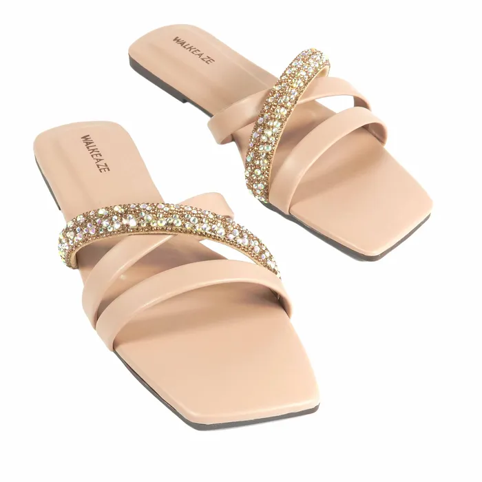Earrings Walkeaze Women Formal Slippers 40184S