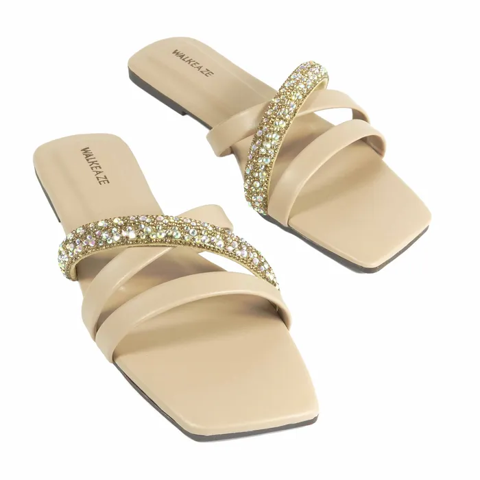 Earrings Walkeaze Women Formal Slippers 40184S