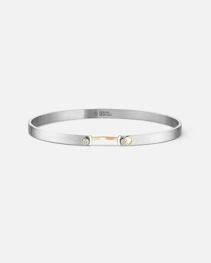 Mood Bracelets Paris From The Sky Mood Bangle in Yellow Gold Mood Bracelets Paris From The Sky Mood Bangle in Yellow Gold