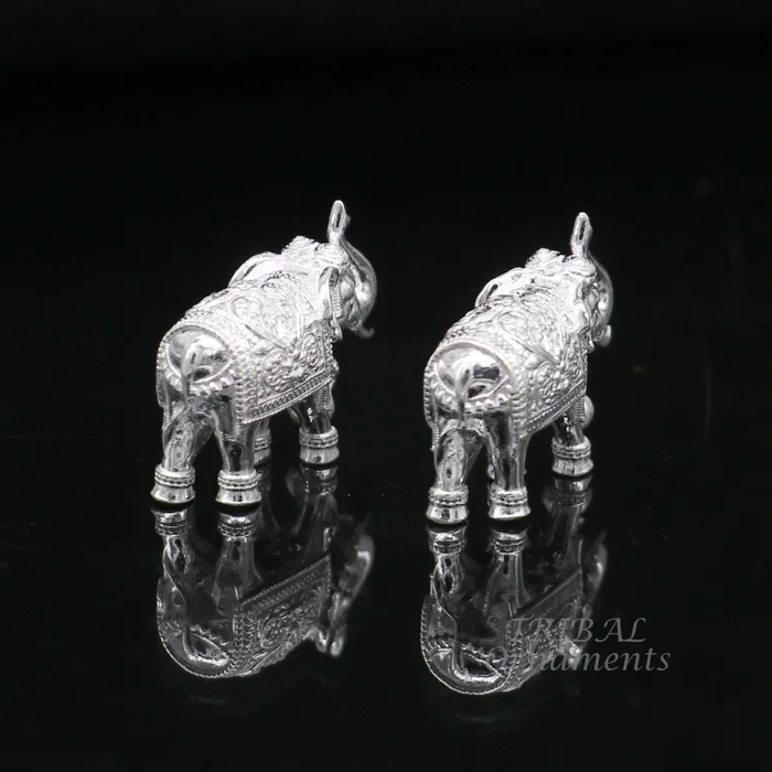 Necklaces TRIBALORNAMENT Divine 925 Sterling silver Divine Elephant statues puja articles figurines best silver article for your homes wealth and prosperity art570 Necklaces TRIBALORNAMENT Divine 925 Sterling silver Divine Elephant statues puja articles figurines best silver article for your homes wealth and prosperity art570