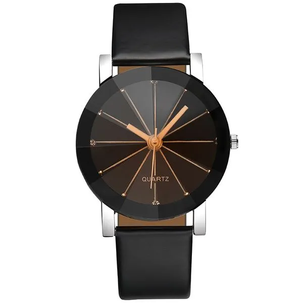 Rings 01 W289 Black Band Oxford Collection Quartz Mens Watch