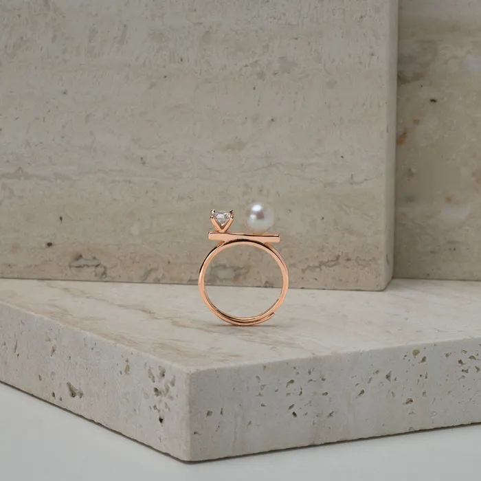 Rings Pearly Lustre New Yorker Freshwater Pearl Ring WR00159