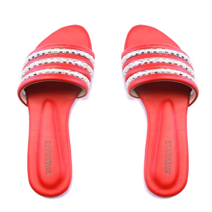 Walkeaze Earrings Women Slippers 38995S Walkeaze Earrings Women Slippers 38995S