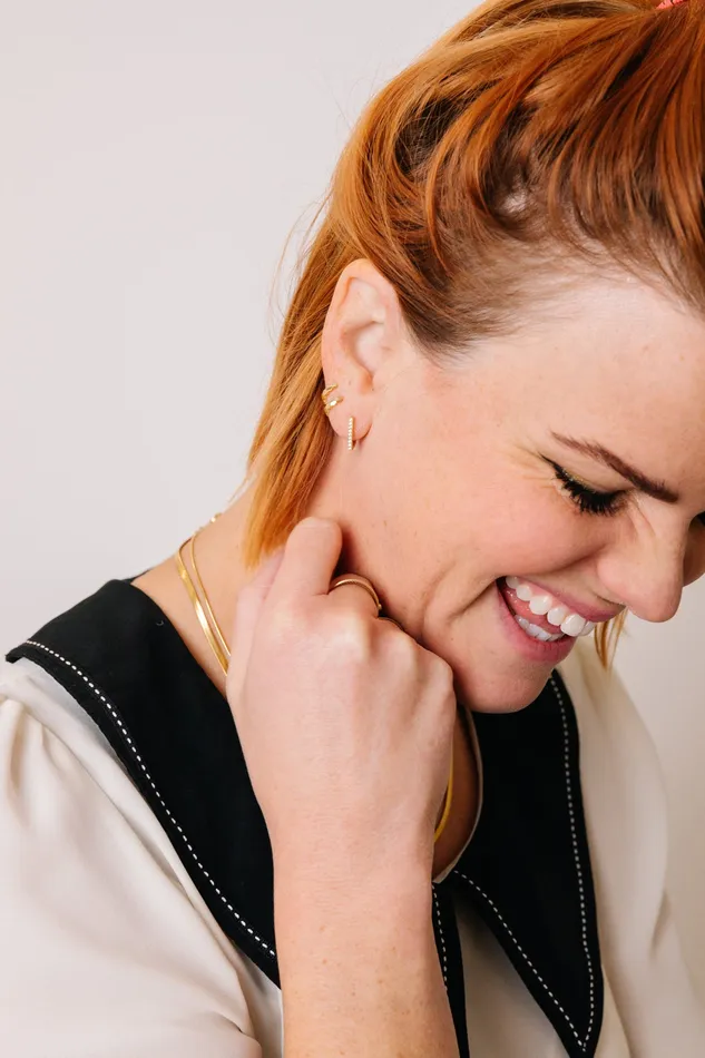 WANTME Earrings D Huggies