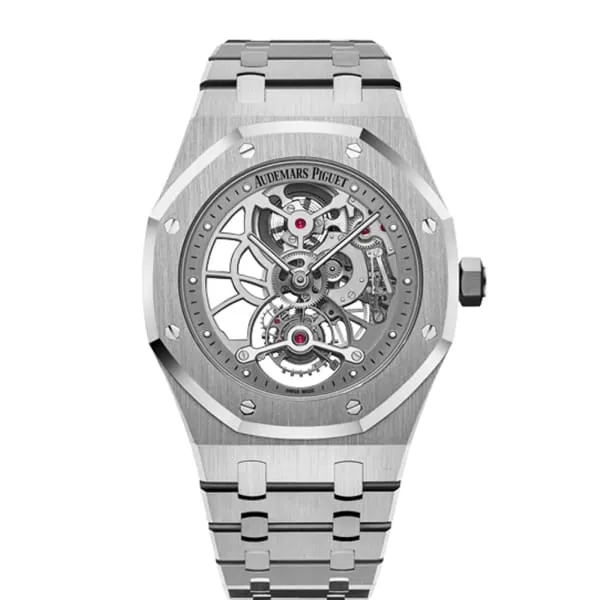Audemars Piguet Bracelets Audemars Piguet Royal Oak Tourbillon ExtraThin Openworked 41mm Mens Watch Ref 26518STOO1220ST01 Grey Skeleton Dial Stainless Steel Bracelet Audemars Piguet Bracelets Audemars Piguet Royal Oak Tourbillon ExtraThin Openworked 41mm Mens Watch Ref 26518STOO1220ST01 Grey Skeleton Dial Stainless Steel Bracelet