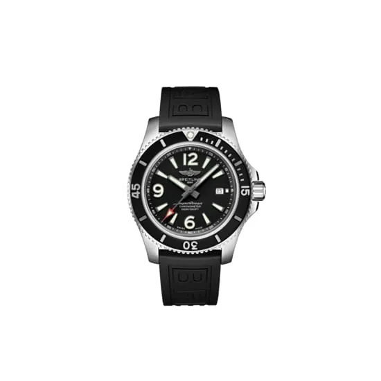 Bracelets Breitling Breitling Mens Superocean Automatic 44 Stainless Steel Black dial Watch A17367D71B1S2 Bracelets Breitling Breitling Mens Superocean Automatic 44 Stainless Steel Black dial Watch A17367D71B1S2