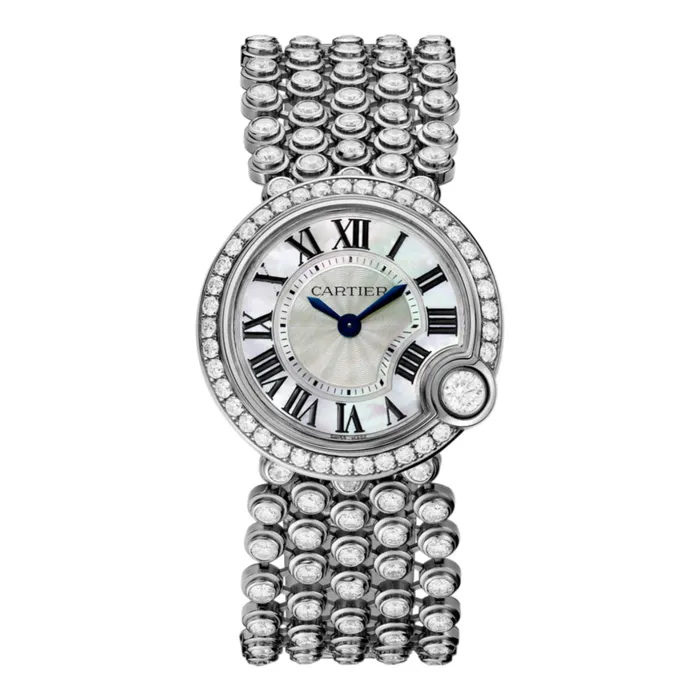 Bracelets Cartier Ballon Blanc de Cartier 30mm Womens watch Ref HPI00757 White Mother of Pearl Roman Dial Diamond Bezel Stainless Steel Diamond Bracelet Cartier Bracelets Cartier Ballon Blanc de Cartier 30mm Womens watch Ref HPI00757 White Mother of Pearl Roman Dial Diamond Bezel Stainless Steel Diamond Bracelet Cartier