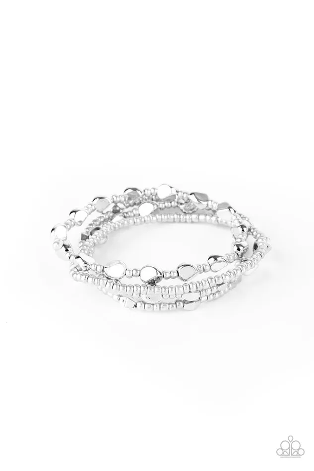 Bracelets Paparazzi Bracelet Fashionably Faceted Silver Paparazzi Jewelry Bracelets Paparazzi Bracelet Fashionably Faceted Silver Paparazzi Jewelry