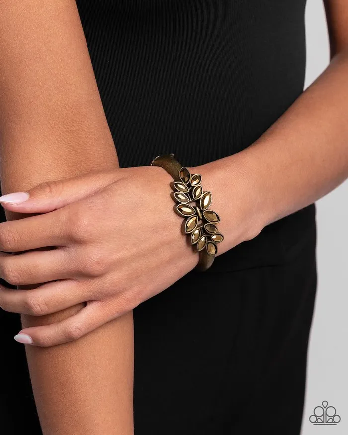 Bracelets Paparazzi Bracelet Glamorously Garnished Brass Paparazzi Jewelry