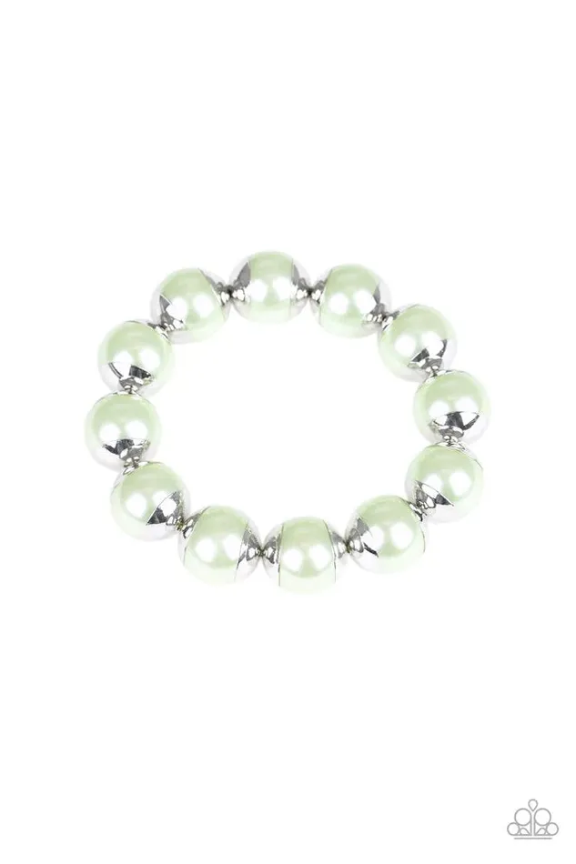 Bracelets Paparazzi Bracelet One Woman ShowSTOPPER Green Paparazzi Jewelry
