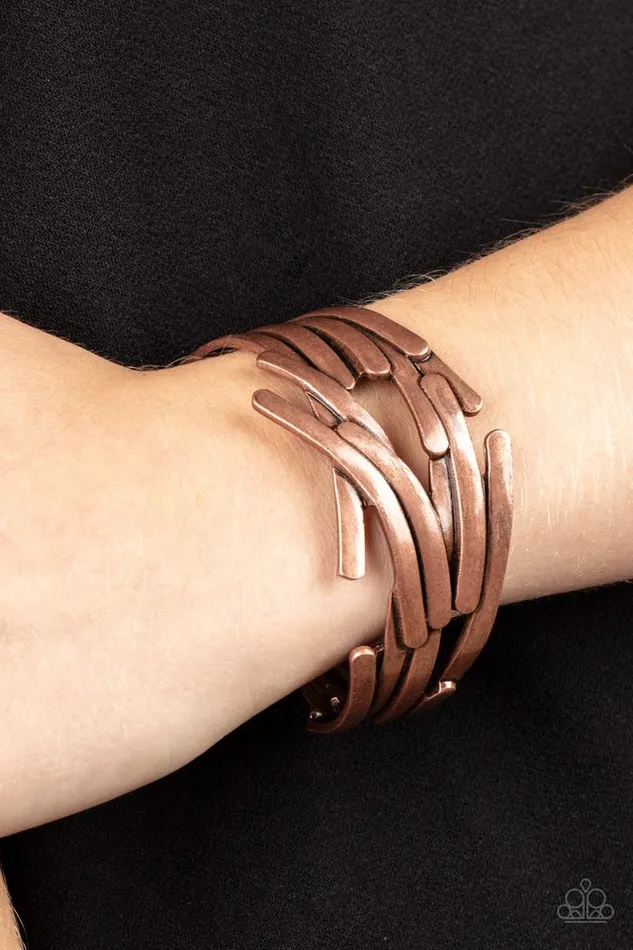 Bracelets Paparazzi Bracelet Stockpiled Style Copper Paparazzi Jewelry