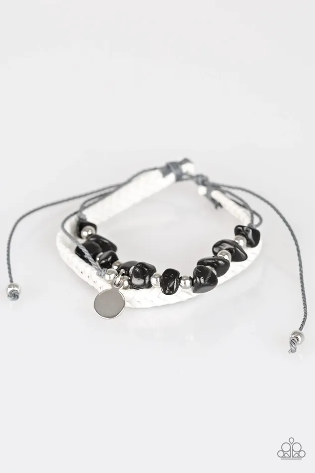 Bracelets Paparazzi Jewelry Paparazzi Bracelet A PEACE Of Work Black