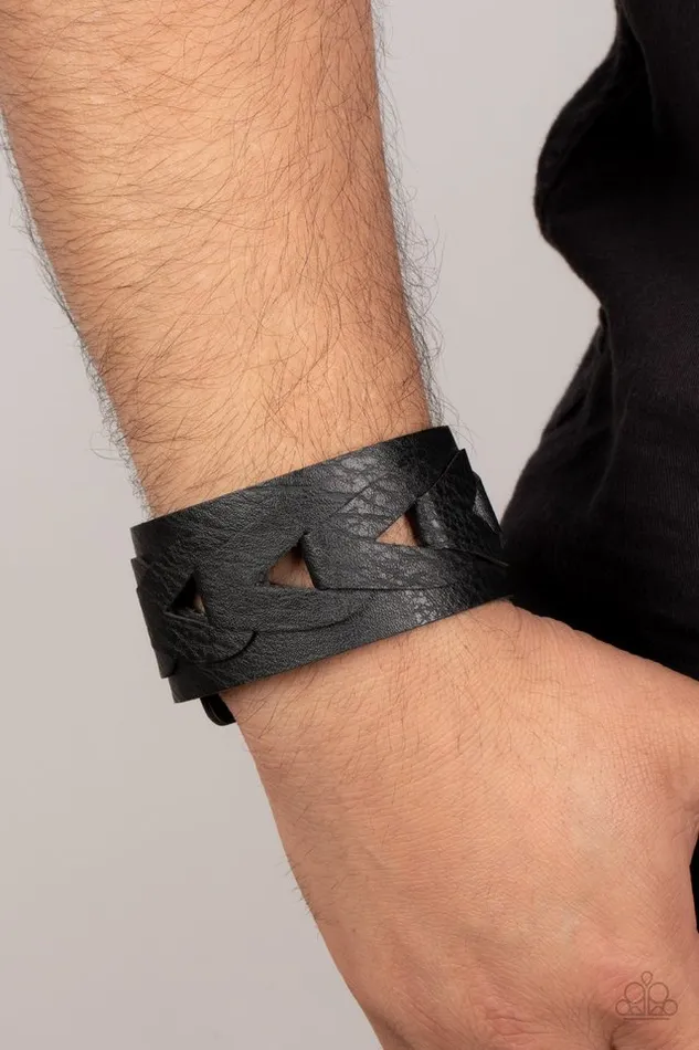 Bracelets Paparazzi Jewelry Paparazzi Bracelet Horse and Carriage Black