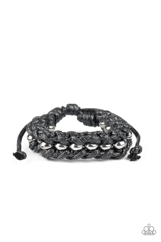 Bracelets Paparazzi Jewelry Paparazzi Bracelet Motor Pool Black