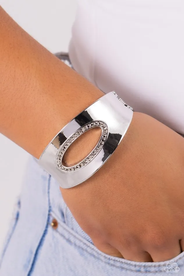 Bracelets Paparazzi Jewelry Paparazzi Bracelet Raised in Radiance Silver