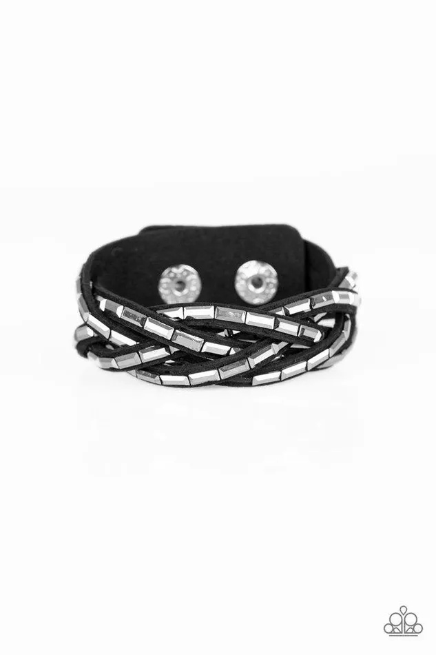 Bracelets Paparazzi Jewelry Paparazzi Bracelet Rock Legend Black