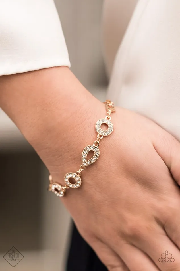 Bracelets Paparazzi Jewelry Paparazzi Bracelet Royally Refined Gold