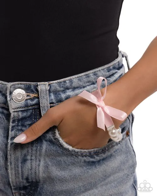 Bracelets Paparazzi Jewelry Paparazzi Bracelet Serene Substance Pink