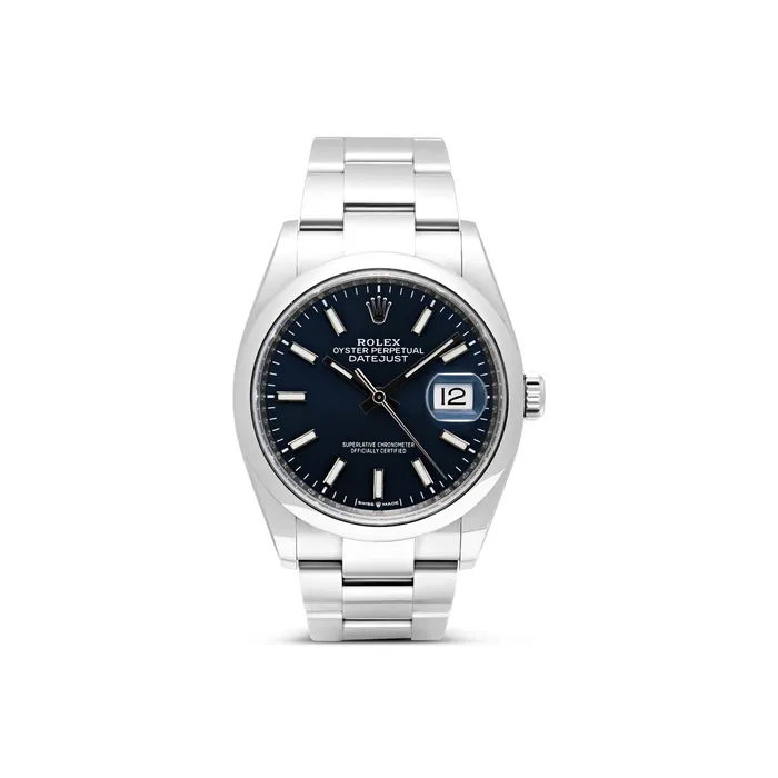 Bracelets Preowned Rolex Rolex Datejust 36 Steel Blue Dial Oyster Bracelet Preowned Bracelets Preowned Rolex Rolex Datejust 36 Steel Blue Dial Oyster Bracelet Preowned