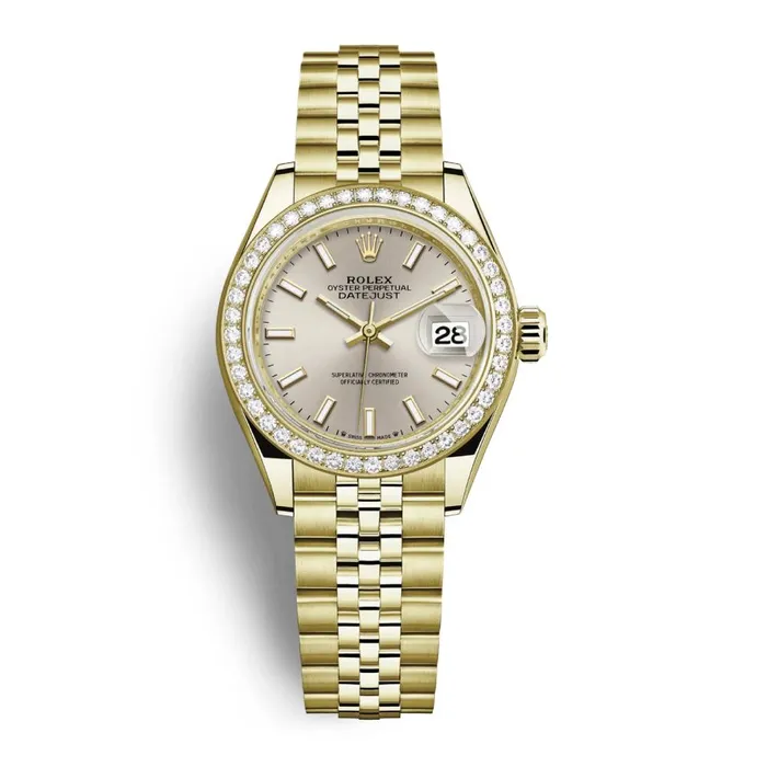 Bracelets Rolex Rolex Lady Datejust 28mm Ref 279138rbr0012 Silver Dial 18K Yellow Gold Jubilee Bracelet Womens Watch Bracelets Rolex Rolex Lady Datejust 28mm Ref 279138rbr0012 Silver Dial 18K Yellow Gold Jubilee Bracelet Womens Watch