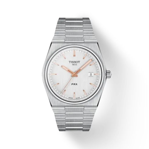Bracelets Tissot PRX Watch Stainless Steel Silver Dial 40mm Quartz Tissot