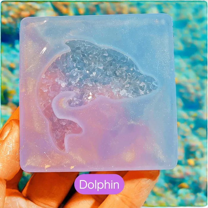 Charm Necklaces IntoResin Handmade Cluster Inlay Sea Creatures Land Animals Decorations Pendants Resin Molds