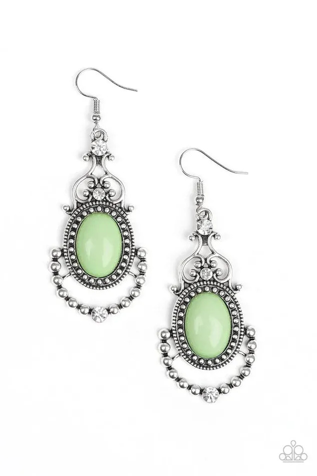 Earrings Paparazzi Jewelry Paparazzi Earring CAMEO and Juliet Green