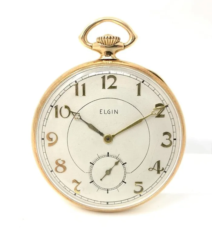 Elgin Elgin Pocket Watch 14K Yellow Gold PreOwned Watches