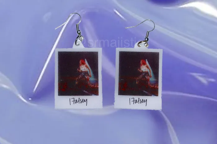 Halsey Signed Polaroid Handmade Earrings Sam Makes Things Earrings
