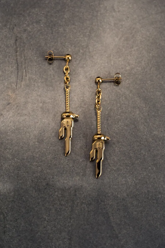 Kiyo Studios Earrings INVERTED SPEAR OF HEAVEN EARRINGS
