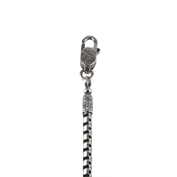 Konstantino Silver 33mm Box Chain Necklace 28 inch Konstantino Necklaces