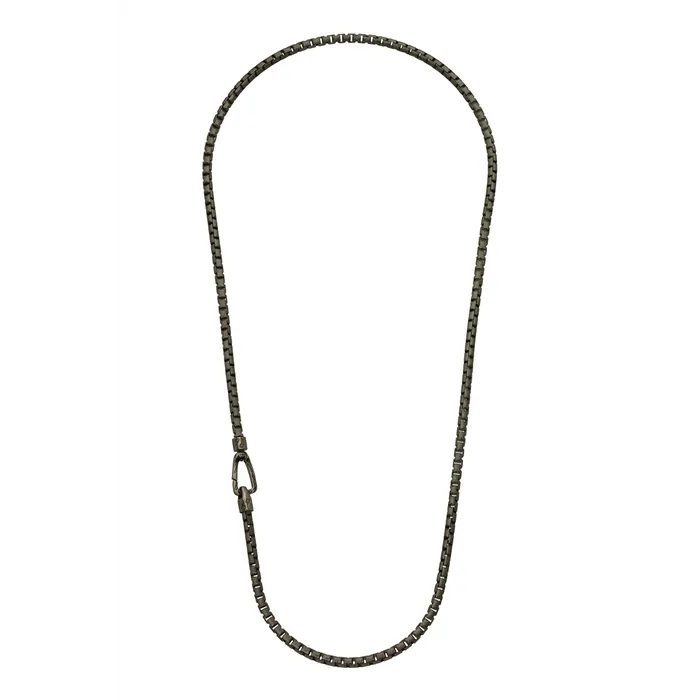 Necklaces Marco Dal Maso Marco Dal Maso Ulysses Recycled Burnished Sterling Silver Link Necklace Necklaces Marco Dal Maso Marco Dal Maso Ulysses Recycled Burnished Sterling Silver Link Necklace