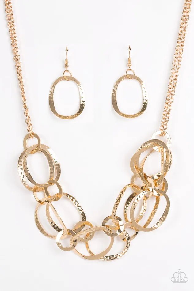 Necklaces Paparazzi Jewelry Paparazzi Necklace Circus Chic Gold