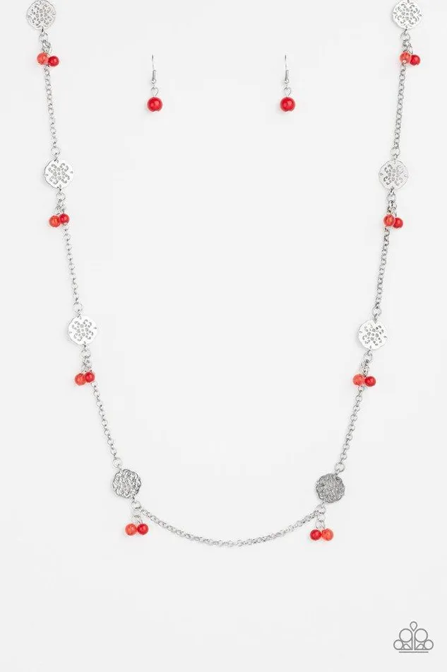 Necklaces Paparazzi Jewelry Paparazzi Necklace Color Boost Red