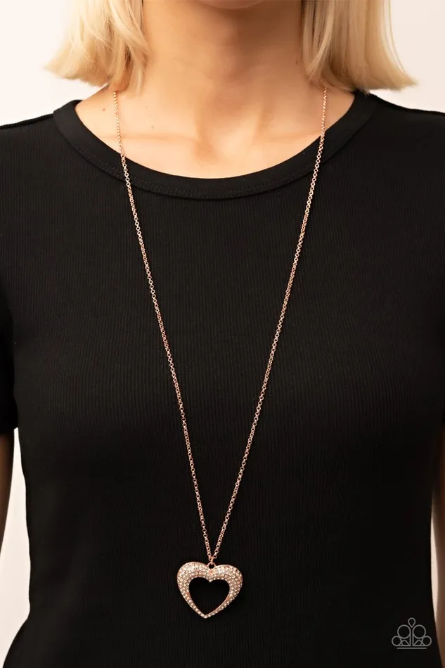 Necklaces Paparazzi Jewelry Paparazzi Necklace Cupid Charisma Copper