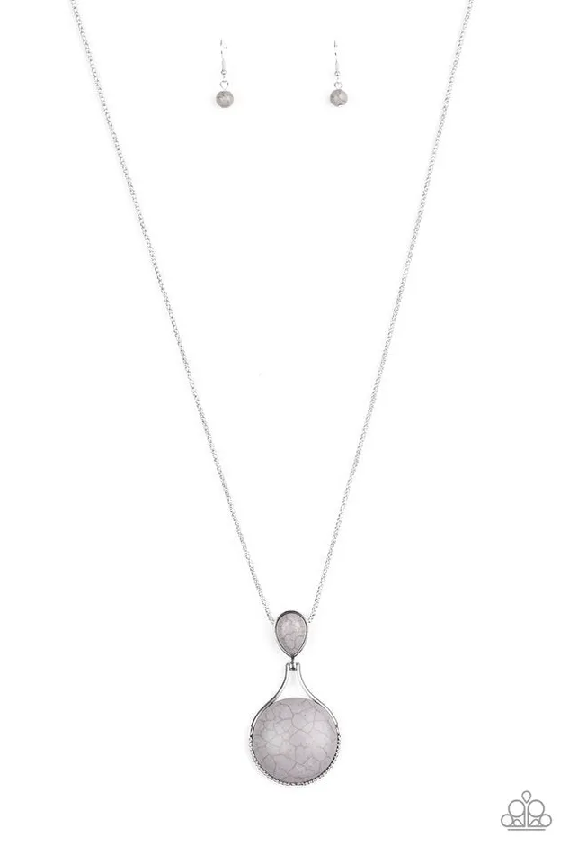 Necklaces Paparazzi Jewelry Paparazzi Necklace Desert Pools Silver Necklaces Paparazzi Jewelry Paparazzi Necklace Desert Pools Silver