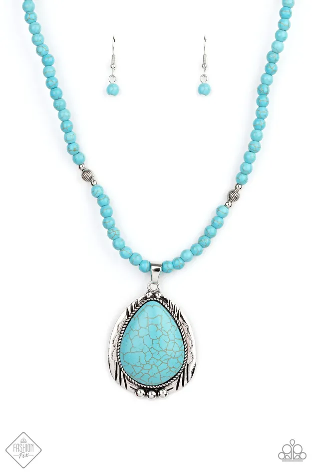 Necklaces Paparazzi Jewelry Paparazzi Necklace Fashion Fix Feb 2021 Evolution Blue