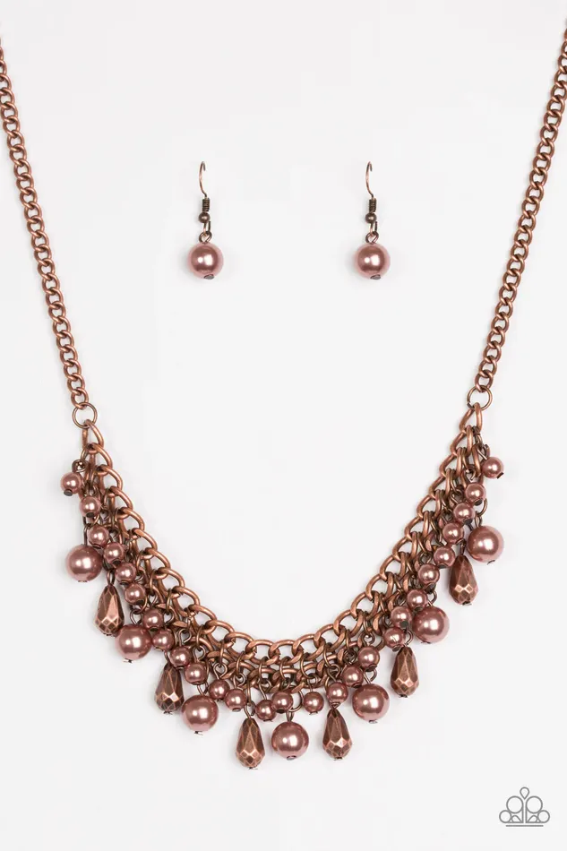 Necklaces Paparazzi Jewelry Paparazzi Necklace Imperial Idol Copper