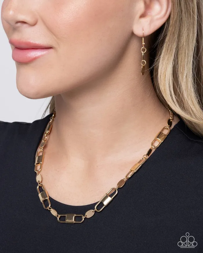 Necklaces Paparazzi Jewelry Paparazzi Necklace Seamless Sunset Gold